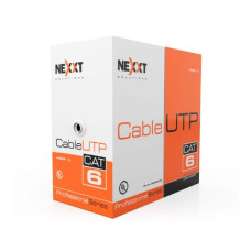 Cable de Red UTP Cat6 305mts Gris AB356NXT31 - Nexxt