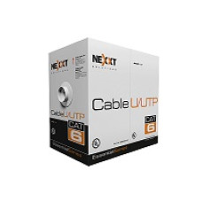 Cable UTP Cat6 24 AWG CMX 100Mts Gris AB356NXT41 - Nexxt Solutions Infrastructure