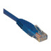 Cable Patch Moldeado Cat5e 350MHzRJ45 30.48cm Azul - Tripplite