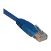 Cable Patch Moldeado Cat5e 350MHzRJ45 91 cm. Azul - Tripplite