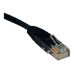 Cable Patch Moldeado Cat5e Negro 350Mhz RJ45 30.48cm - Tripplite