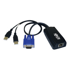 Tripplite Unidad de Interfaz para Servidor USB black RJ-45