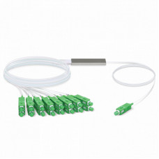 Divisor PLC GPON 1X16 SC/APC 3Mts 150+150cm 0,9mm 1260 UF-SPLITTER-16 - UBIQUITI