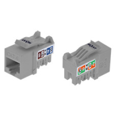 Modulo Hembra RJ45 Cat6 Gris PCGKJC6TYRJGR - Nexxt Solutions Infrastructure