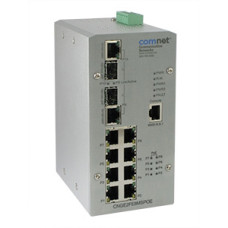 SWITCH 8 PORT 10 - 100 POE+ - 2SFP GIGA - S - FP - Comnet