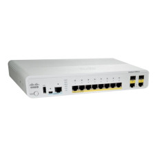 WS - C2960C - 8PC - L Switch 8 FE PoE. 2 x Dual Uplink - Cisco