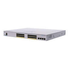 Switch Administrable CBS350 24 Puertos Gigabit Full PoE 4x1G SFP CBS350-24FP-4G-NA - Cisco 
