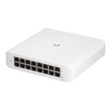 Switch UniFi Lite 16P Gigabit 8P PoE+ 45W USW-Lite-16-POE - UBIQUITI