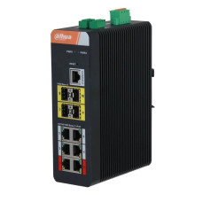 Switch Industrial Administrable L2 6P Gigabit PoE 4P SFP Gigabit DIN IS4410-6GT-120 - DAHUA