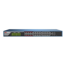 L2 - Web Managed - 24 ports 100M POE 802.3af - at 370W - Hikvision