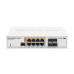 CRS112 - 8P - 4S - IN Router - Switch 8xGigE PoE + 4xSFP - Mikrotik