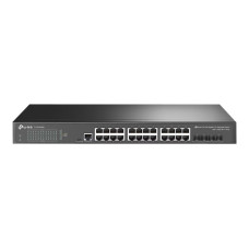 Switch Administrable JetStream de 24 Puertos Gigabit L2+ + 4 Puertos SFP+ de 10GE TL-SG3428X - TP-Link