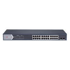 Switch Administrable L2 Poe+ 24 Puertos 2 Puertos SFP 370W DS-3E1526P-SIO-STD - Hikvision