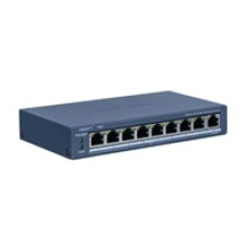 Switch 8 Puertos PoE + 1 Gigabit Smart No Administrable 300mt 60W DS-3E1309P-EI/M - Hikvision