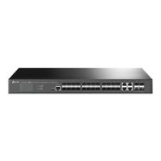 Switch Administrable JetStream 24 Puertos SFP L2+ con 4 Ranuras 10GE SFP+ TL-SG3428XF - TP-Link