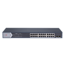 HIK Switch POE 24P 10/100/1000M 2SFP 370W Adm. HIK Switch POE 24P 10/100/1000M 2SFP 370W Adm.