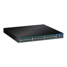 Switch admin. 48xGE PoE+740W 4xSFP rackeable - Trendnet