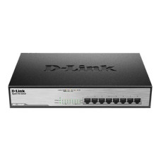 Switch No Admin 8 ports 10 - 100 - 1000 PoE 140W Rack - DLink