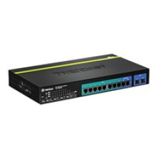 TRENDnet TPE 1020WS 10-Port Gigabit Web Smart PoE+ Switch Switch - managed - 8 x 10/100/1000 PoE+ 