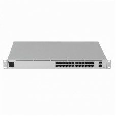 Switch 24P Gigabit PoE 400W 2P SFP+ 10G USW-PRO-24-POE - UBIQUITI