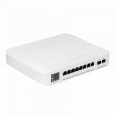 Switch 8P-2500 PoE48af/52at 120W 2P-SFP+10G Requiere Unifi 6.3 USW-ENTERPRISE-8 - UBIQUITI