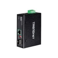 Conversor de Medios Industrial SFP a 100 - 1000Base - T POE+ - Trendnet