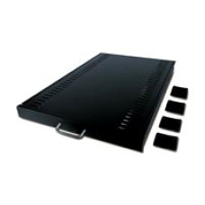 APC - Rack shelf (sliding) - black - 1U
