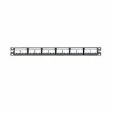 Panduit MINI-COM Modular Faceplate Patch Panels Patch panel - black - 1U - 19 - 24 ports Panduit MINI-COM Modular Faceplate Patch Panels Patch panel - black - 1U - 19 - 24 ports