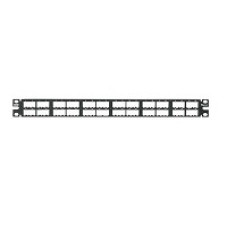 Patch Panel Modular MINI-COM de Alta Densidad Negro 1U 19/23 pulgadas 48 puertos - Panduit