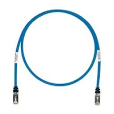 Panduit patch cord F/UTP Cat.6A LSZH azul blindado