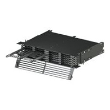 Panduit Gabinete de fibra HD Flex 2RU de 6 puertos Panduit Gabinete de fibra HD Flex 2RU de 6 puertos