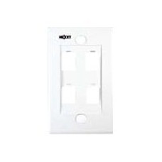 NEXXT Placa Pared 4 Puertos - Blanco NEXXT Placa Pared 4 Puertos - Blanco