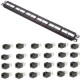 Panduit Kit Pannet CAT 6, Patch panel + 24 modulos negros Panduit Kit Pannet CAT 6, Patch panel + 24 modulos negros