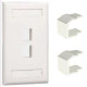 Panduit Kit Netkey Faceplate doble + tapa Panduit Kit Netkey Faceplate doble + tapa