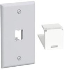 Panduit Kit Pannet CAT 6, Faceplate simple + tapa Panduit Kit Pannet CAT 6, Faceplate simple + tapa