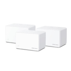 Kit 3 Unidades Router Repetidor Sistema WiFi 6 Mesh Halo H80X(3-pack) - TP-Link
