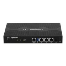 ER - 4 Router 3xGigE | 1xSFP 3.4Mpps - 64Byte - Ubiquiti