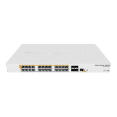 CRS328 - 24P - 4S+RM Router - Switch 24xGigE + 4xSFP 500W - Mikrotik