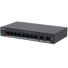 Switch Cloud Administrable de 10 Puertos Gigabit / 8 PoE 60W CS4010-8GT-60 - DAHUA