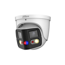 Cámara IP Domo 2X4mp 180° Tioc Wizsense IR25 PDW3849-A180-AS-P - DAHUA