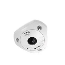 Fisheye IP 6MP 360Â° IP66 IK10 WDR POE Audio - Alar IR 15mt - Hikvision