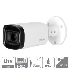 Camara Bala Hd  1080P (2Mpx) 2,7~12Mm Ir60 Ip67 - DAHUA