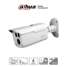 Cámara Tipo Bala 5MP Startlight HDCVI 3.6mm Lente Fijo IP67 DH-HAC-HFW1500DN-0360B-S2 - Dahua