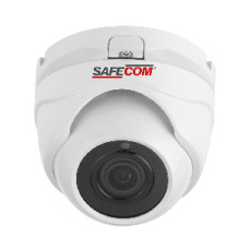 CAMARA IP DOMO 2MP POE IR FIJO 2.8MM METAL - Safecom