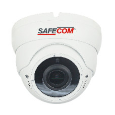 CAMARA IP DOMO 2MP POE IR VF 2.8 - 12MM METAL - Safecom