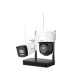 KIT NVS 4CH + 1 x Bullet + 1 x PT WIFI 6 - Hikvision KIT NVS 4CH + 1 x Bullet + 1 x PT WIFI 6 - Hikvision