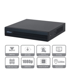Xvr  8Ch 1080P Lite+ 2Ip 1Sata 40Mbps Hdmi Fhd - DAHUA
