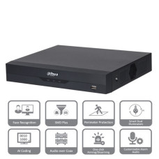Xvr  8Ch 5Mpx + 4P 1Sata 64Mbps Hdmi Fhd - DAHUA